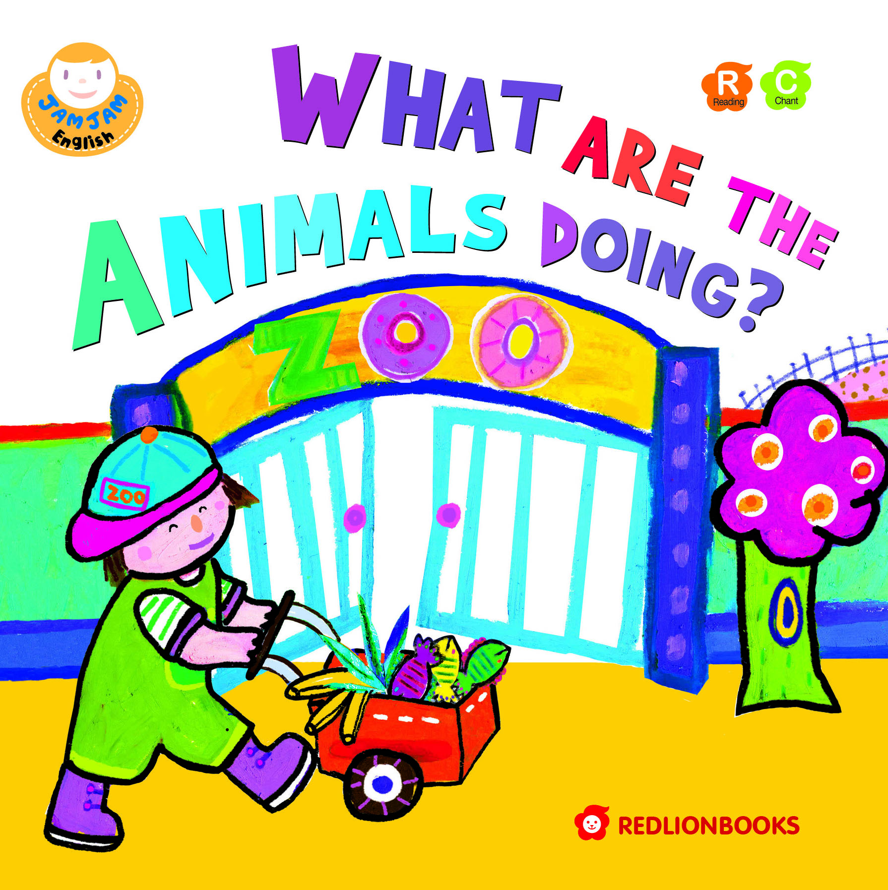 JAMJAM English WHAT ARE THE ANIMALS DOING?